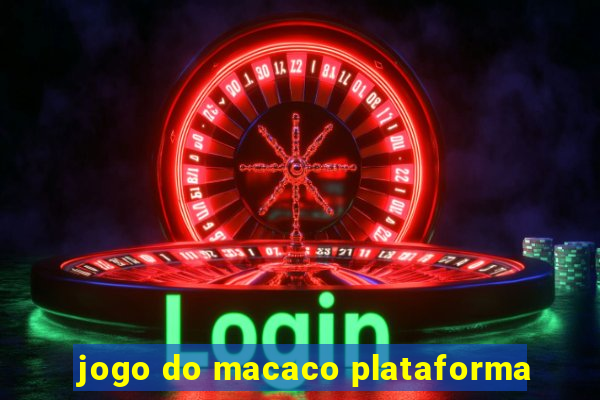 jogo do macaco plataforma